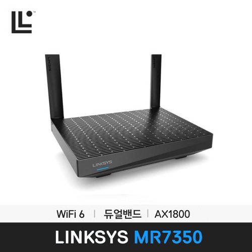 링크시스 MR7350 듀얼밴드 AX1800 메시 와이파이 WiFi 6 유무선공유기